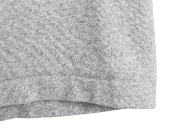 90s USA製 3段 カレッジ プリント 半袖 Tシャツ メンズ XL 古着 オールド シングルステッチ ヘビーウェイト コットン グレー 大きいサイズ
