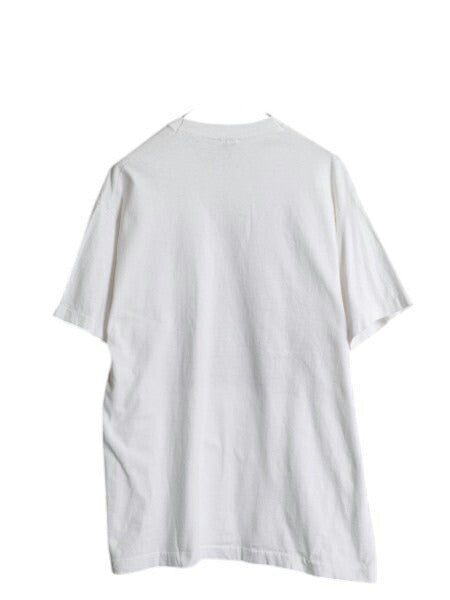 90s USA製 ネコ キャラクター プリント Tシャツ メンズ XL / オールド メッセージ イラスト シングルステッチ ヘビーウェイト 大きいサイズ