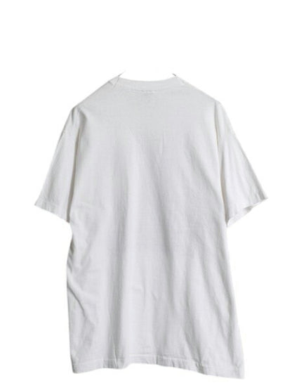 90s USA製 ネコ キャラクター プリント Tシャツ メンズ XL / オールド メッセージ イラスト シングルステッチ ヘビーウェイト 大きいサイズ