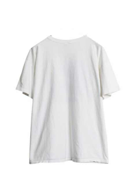 80s USA製 チャンピオン DNA サイエンス アート プリント Tシャツ メンズ XL 小さめ L ヴィンテージ イラスト グラフィック トリコタグ 白