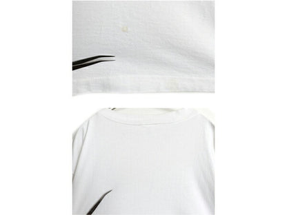 90s USA製 アニマル ジョーク イラスト プリント Tシャツ メンズ XL オールド キャラクター アート ヘビーウェイト 大きいサイズ ホワイト