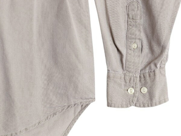 90s OLD GAP オックスフォード 長袖 ボタンダウン シャツ メンズ XL 無地 オールド ギャップ コットン ポケット付き 大きいサイズ ベージュ