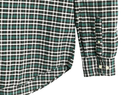 90s OLD GAP オックスフォード チェック 長袖 シャツ メンズ XL 古着 オールド ギャップ コットン ポケット付き 大きいサイズ マルチカラー