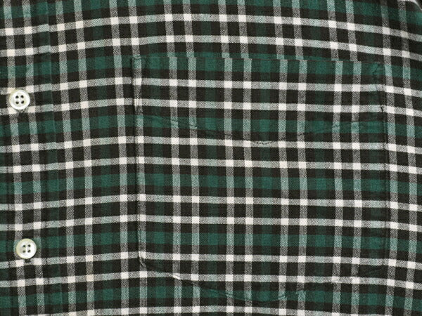 90s OLD GAP オックスフォード チェック 長袖 シャツ メンズ XL 古着 オールド ギャップ コットン ポケット付き 大きいサイズ マルチカラー