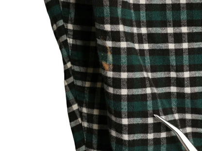 90s OLD GAP オックスフォード チェック 長袖 シャツ メンズ XL 古着 オールド ギャップ コットン ポケット付き 大きいサイズ マルチカラー
