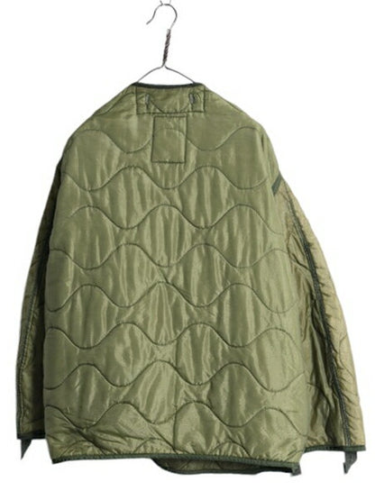 80s 84年製 米軍実物 US ARMY 中綿 キルティング ライナー LARGE 古着 ヴィンテージ ミリタリー アーミー 軍物 M-65 フィールド ジャケット