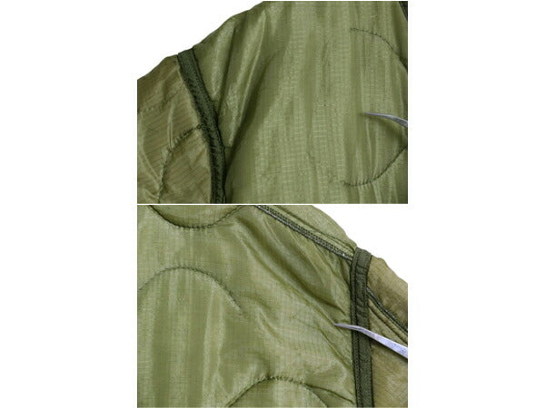 80s 84年製 米軍実物 US ARMY 中綿 キルティング ライナー LARGE 古着 ヴィンテージ ミリタリー アーミー 軍物 M-65 フィールド ジャケット