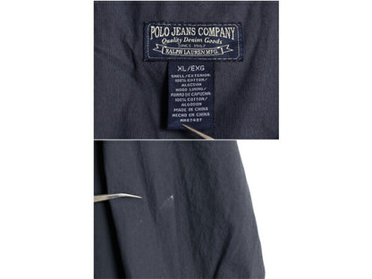 ラルフローレン コットン アノラック パーカー ジャケット メンズ XL POLO JEANS CO ポロ フード ハーフジップ プルオーバー 大きいサイズ