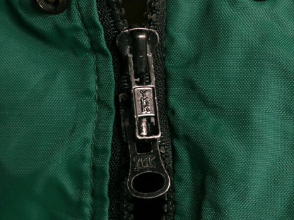 70s 80s エディーバウアー マウンテンパーカー ジャケット メンズ L 古着 Eddie Bauer 黒タグ ヴィンテージ アウトドア ナイロン フード 緑