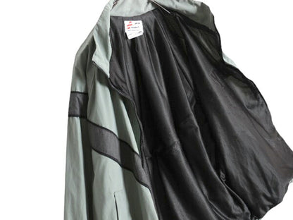 90s 99年製 米軍実物 US ARMY ナイロン トレーニング ジャケット MEDIUM SHORT 古着 オールド 軍物 PFU ミリタリー ブルゾン ジャンパー 灰