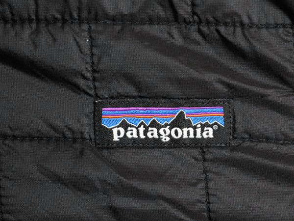 17年製 パタゴニア ナノ パフ ベスト レディース S / Patagonia 中綿 ナイロン キルティング フルジップ アウトドア パッカブル 企業物 黒