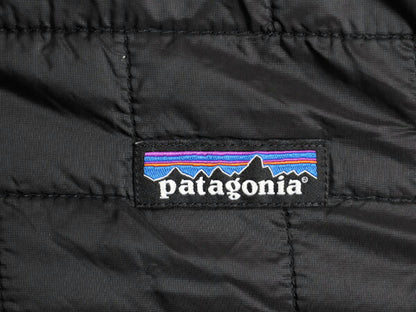 17年製 パタゴニア ナノ パフ ベスト レディース S / Patagonia 中綿 ナイロン キルティング フルジップ アウトドア パッカブル 企業物 黒