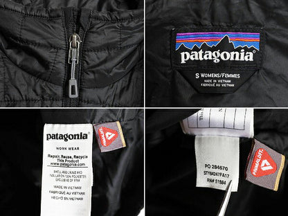 17年製 パタゴニア ナノ パフ ベスト レディース S / Patagonia 中綿 ナイロン キルティング フルジップ アウトドア パッカブル 企業物 黒