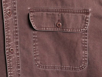 90s カベラス コットン ダック 長袖 シャツ メンズ XL / 90年代 Cabelas 無地 チェック フランネル ライナー付き ジャケット 大きいサイズ