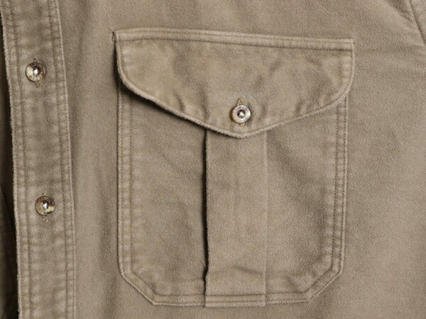US企画 フィルソン モールスキン シャツ メンズ XL / FILSON コットン ネルシャツ シャモア 長袖シャツ ヘビーウェイト ネル 大きいサイズ