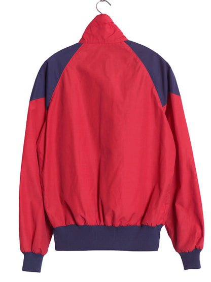80s エルエルビーン ハーフジップ ナイロン ジャケット レディース M ヴィンテージ プルオーバー ブルゾン ハイネック ウィンドブレーカー
