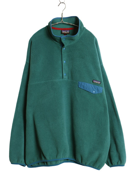 パタゴニア シンチラ スナップT メンズ XXL 15年製 古着 プルオーバー フリース ジャケット ハイネック アウトドア ツートン 大きいサイズ