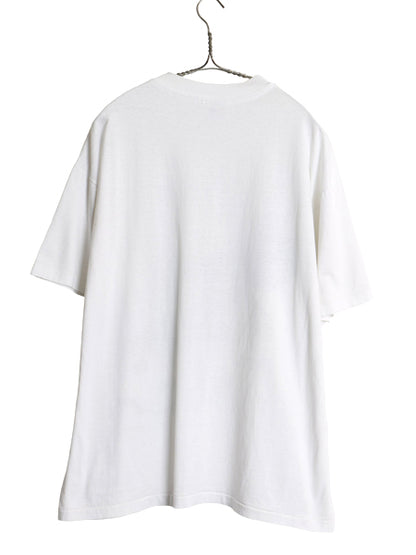90s USA製 パンダ アート イラスト プリント 半袖 Tシャツ メンズ XL オールド シングルステッチ アニマル リンリン シンシン 大きいサイズ