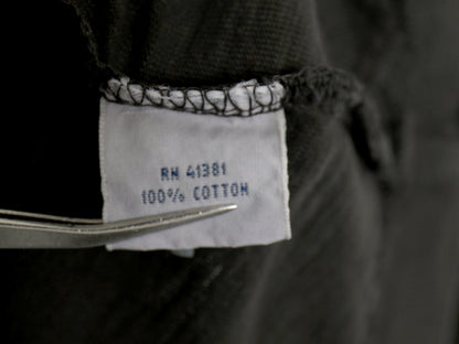 ポロ ラルフローレン ヘンリーネック 長袖 Tシャツ メンズ XL / ロンT カットソー シングルステッチ スラブ織り インナー 大きいサイズ 黒