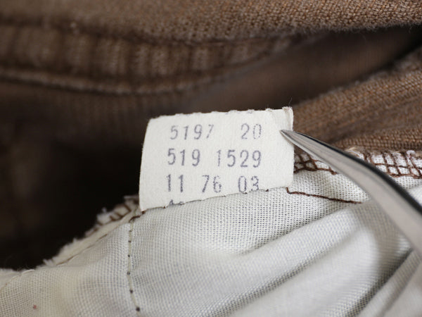 70s USA製 リーバイス 519 コーデュロイ パンツ メンズ 31 32 古着 ヴィンテージ スリム ストレート 細畝 コーズ 42 TALON ブラウン 細身 