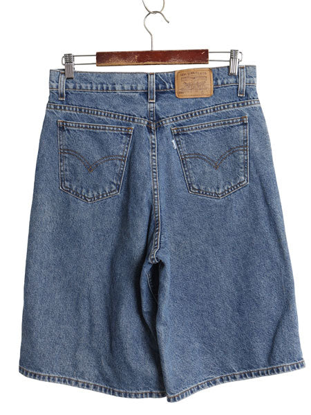 90s リーバイス 565 デニム ショートパンツ メンズ 30 古着 オールド ルーズ フィット バギー リラックス ジーンズ ハーフパンツ ショーツ