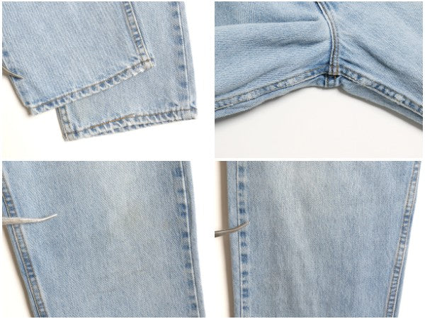 90s USA製 リーバイス シルバータブ デニム パンツ レディース M メンズ 実寸 29 31 オールド ルーズ バギー テーパード ジーパン ジーンズ
