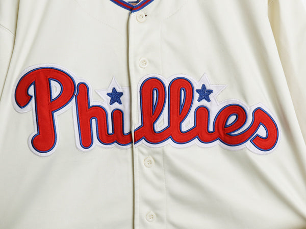 野球 USA製 フィリーズ ベースボール シャツ メンズ XXXL 程/ MLB