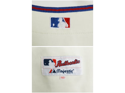 フィリーズ ベースボール シャツ メンズ XXL 程/ MLB オフィシャル マジェスティック 大リーグ ユニフォーム 大きいサイズ 重ね着 ジャージ