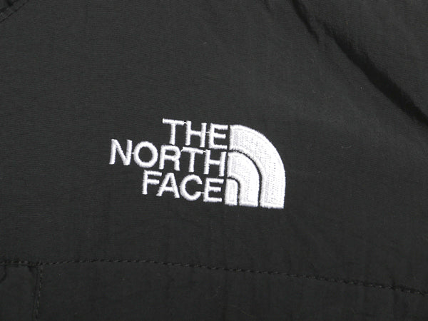 90s ノースフェイス デナリ ベスト メンズ S / オールド アウトドア 前開き 重ね着 フルジップ フリース ナイロン ワンポイント ツートン