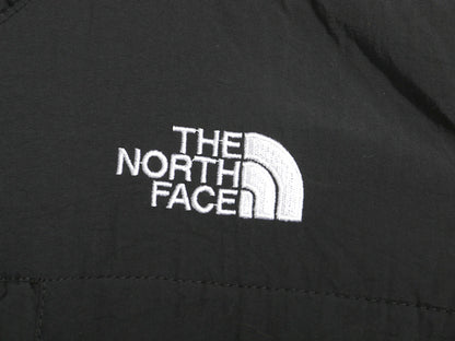 90s ノースフェイス デナリ ベスト メンズ S / オールド アウトドア 前開き 重ね着 フルジップ フリース ナイロン ワンポイント ツートン