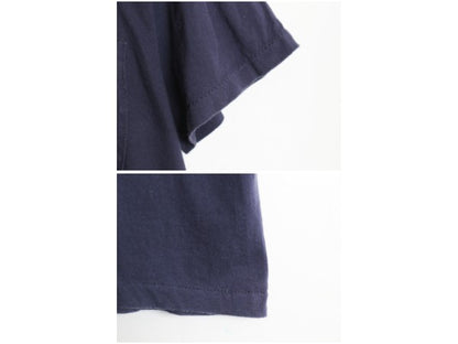 80s USA製 フルーツオブザルーム ポケット付き 無地 半袖 Tシャツ メンズ L 小さめ S ヴィンテージ 当時物 ポケT シングルステッチ 耳付き
