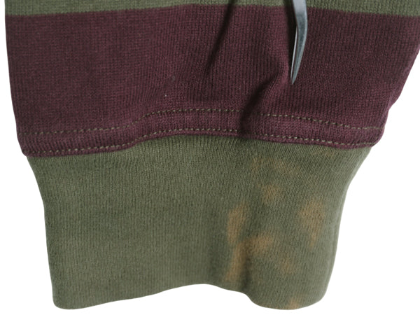 ブルックスブラザーズ ボーダー 長袖 ラガーシャツ メンズ XL / 古着 ラグビー 長袖シャツ ポロシャツ ワンポイント 大きいサイズ ツートン