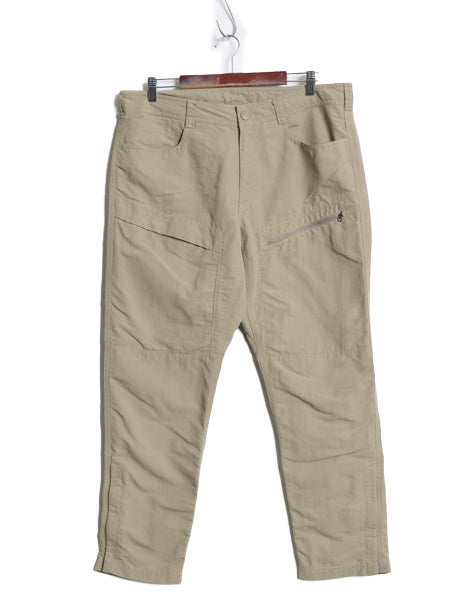 US企画 ノースフェイス ナイロン パンツ メンズ 36 アウトドア カーゴ パラマウント トレイル クライミング テーパード ボトムス ベージュ