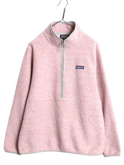 パタゴニア リクレイムド プルオーバー ジャケット レディース XL / 21年製 ウール パイル フリース ボア ブルゾン ジャンパー ハイネック