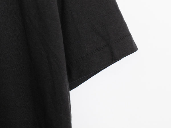 デッドストック 90s USA製 フルーツオブザルーム 無地 半袖 Tシャツ メンズ L / 新品 シングルステッチ カットソー トップス ブランク 黒