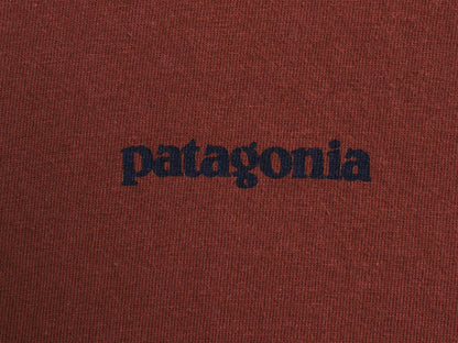 パタゴニア 両面 プリント 長袖 Tシャツ メンズ L / 16年製 アウトドア ロンT ロングスリーブ P6 バックプリント ボックスロゴ カットソー