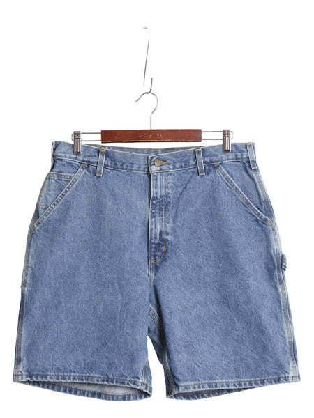 US企画 カーハート デニム ペインター ショートパンツ メンズ 36 / ショーツ 短パン ジーンズ ジーパン ワーク コットン ハーフパンツ 廃盤