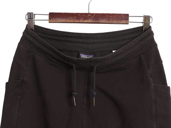 パタゴニア オーガニック コットン ローミング ジョガー パンツ レディース S / イージーパンツ トレーニング テーパード ストレッチ 黒 