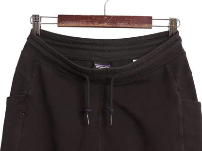 パタゴニア オーガニック コットン ローミング ジョガー パンツ レディース S / イージーパンツ トレーニング テーパード ストレッチ 黒 