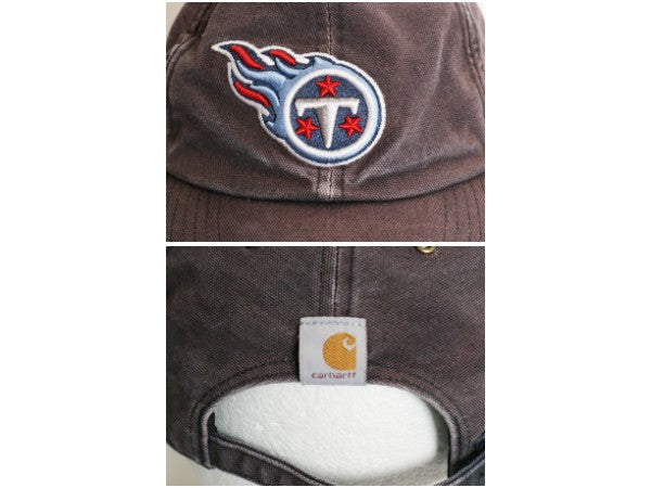 47brand カーハート テネシー タイタンズ ベースボール キャップ フリーサイズ NFL オフィシャル 帽子 コットン ワーク スペシャル コラボ