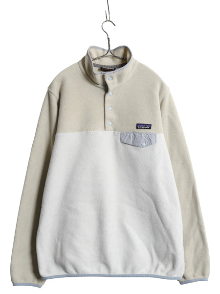 パタゴニア ライトウェイト シンチラ スナップT レディース L / 15年製 フリース プルオーバー ジャケット ブルゾン アウトドア ジャンパー