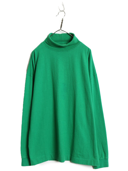90s USA製 オールド ギャップ タートルネック 長袖 Tシャツ メンズ XL / ロンT ラガーシャツ 素材 ヘビーウェイト コットン ロングスリーブ