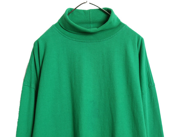 90s USA製 オールド ギャップ タートルネック 長袖 Tシャツ メンズ XL / ロンT ラガーシャツ 素材 ヘビーウェイト コットン ロングスリーブ