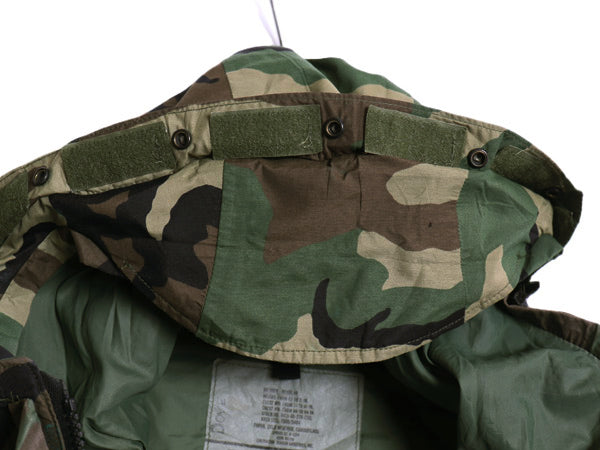 00s 米軍実物 US ARMY ECWCS ゴアテックス ウッドランドカモ 迷彩 ミリタリー ジャケット MEDIUM REGULAR / 02年製 オールド 1st GEN 軍物 