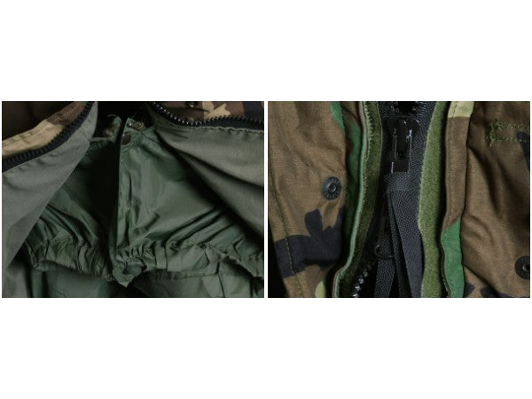 00s 米軍実物 US ARMY ECWCS ゴアテックス ウッドランドカモ 迷彩 ミリタリー ジャケット MEDIUM REGULAR / 02年製 オールド 1st GEN 軍物 