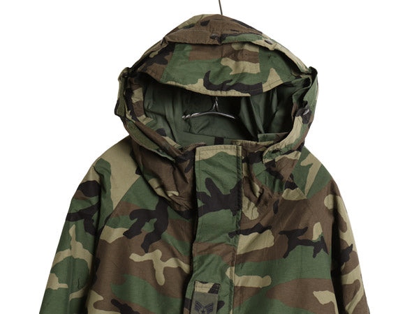 00s 米軍実物 US ARMY ECWCS ゴアテックス ウッドランドカモ 迷彩 ミリタリー ジャケット MEDIUM REGULAR / 02年製 オールド 1st GEN 軍物 