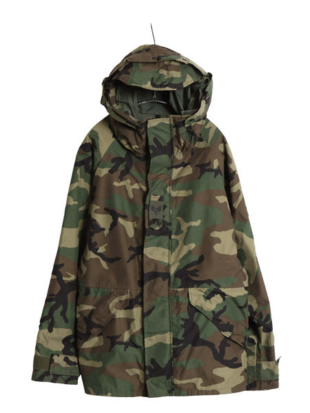 00s 米軍実物 US ARMY ECWCS ゴアテックス ウッドランドカモ 迷彩 ミリタリー ジャケット MEDIUM REGULAR / 02年製 オールド 1st GEN 軍物 