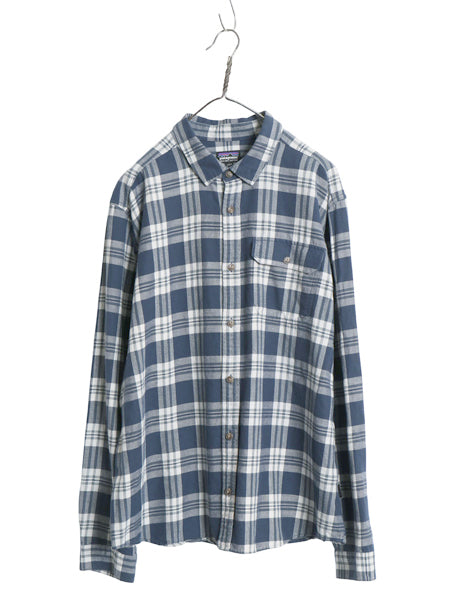 パタゴニア ロングスリーブ フィヨルド フランネル シャツ メンズ XL / 24年製 チェック アウトドア 長袖シャツ ネルシャツ 大きいサイズ