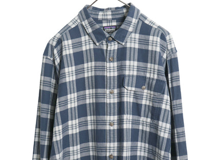 パタゴニア ロングスリーブ フィヨルド フランネル シャツ メンズ XL / 24年製 チェック アウトドア 長袖シャツ ネルシャツ 大きいサイズ