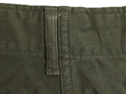 70s ★ 米軍実物 US ARMY コットン サテン ベイカー パンツ 実寸 32 28 程/ 76年製 ヴィンテージ ファティーグ ユーティリティ OG107 軍物